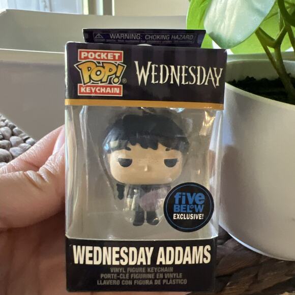 Wednesday Addams Special Edition Funko Pocket POP! Keychain - Picture 1 of 6